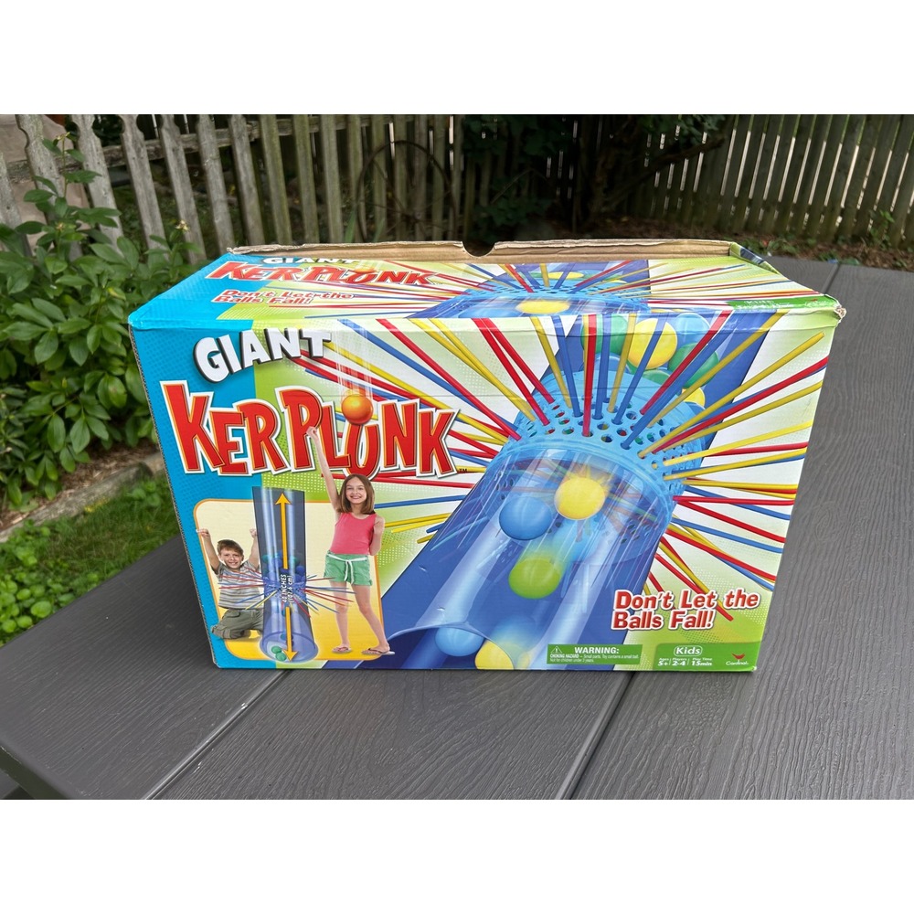 Giant KerPlunk Outdoor Indoor Game 48 Inch Tall 70802AEV Blue Green